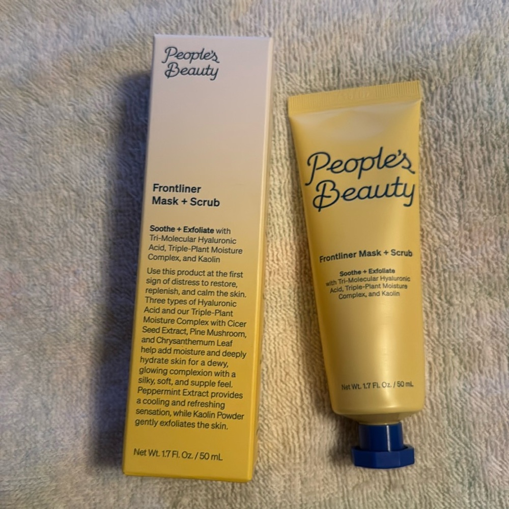 People’s Beauty - Frontliner Mask + Scrub